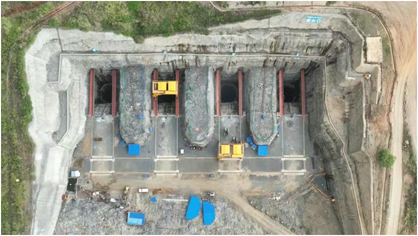 安哥拉凱凱水電站4#引水豎井順利貫通