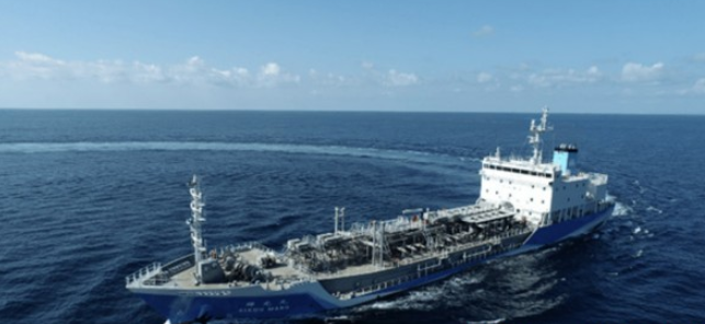 日本政府支持首艘氫燃料油輪